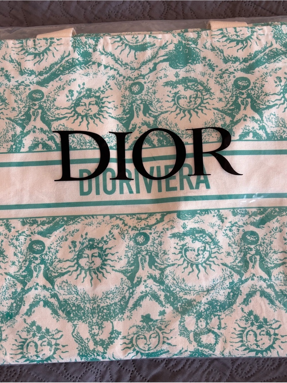 Dior “DIORIVIERA” Canvas Tote - Picture 3 of 5